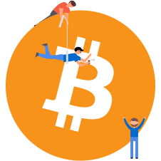 Cryptocurrency illustration